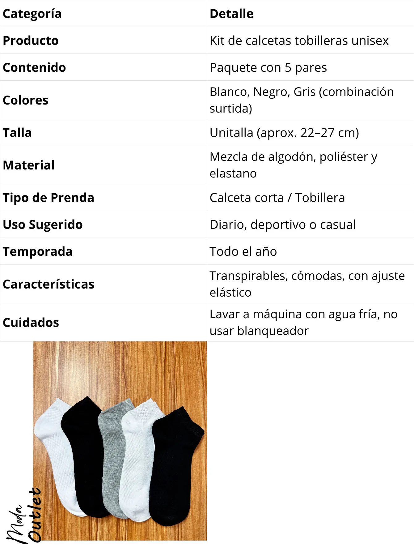 AE3028-3 KIT DE 5 PZAS 2360